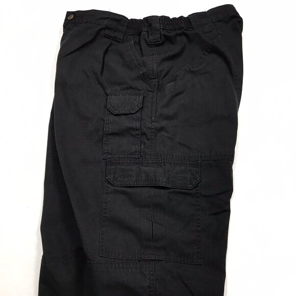 5.11 TACTICAL Taclite Pro Cargo Pant Men 36x33 Black Rip Stop Law Enforcement D - Picture 4 of 16
